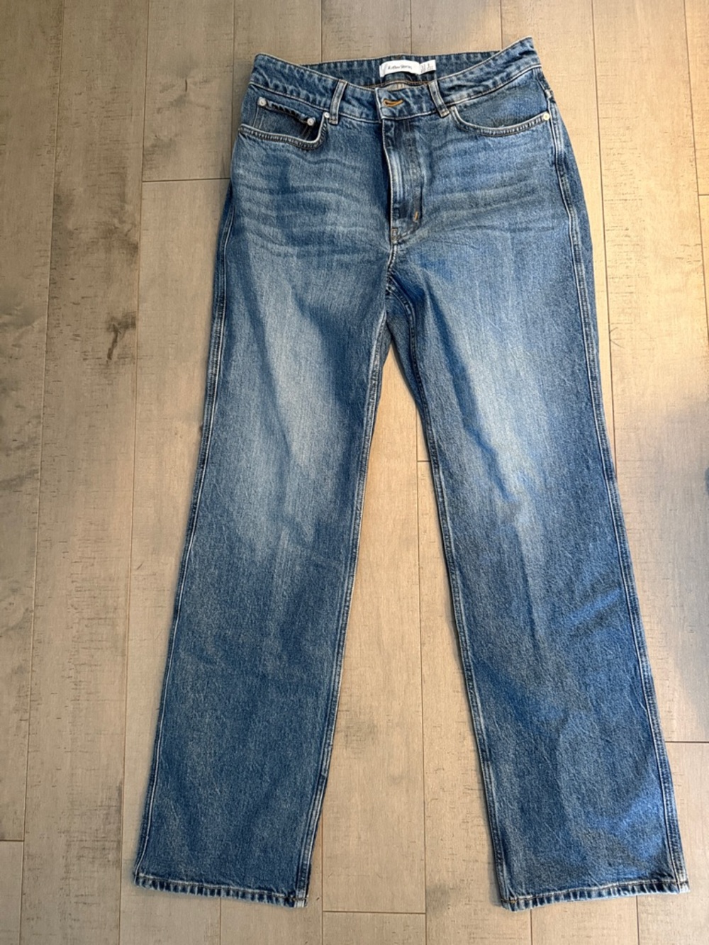 & Other Stories NWT Wide-Leg Jeans - Medium Blue Wash, US12 (fits like a US10)
